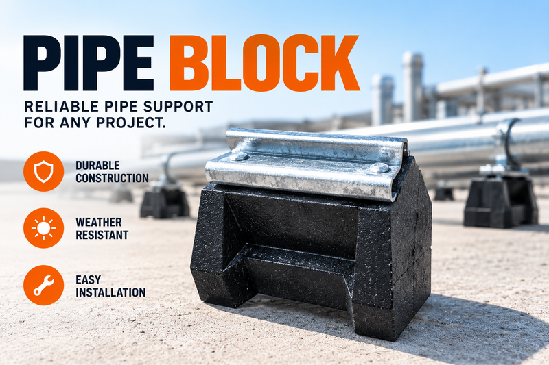 Duratekx | Pipe Support Block 6.46 Inches